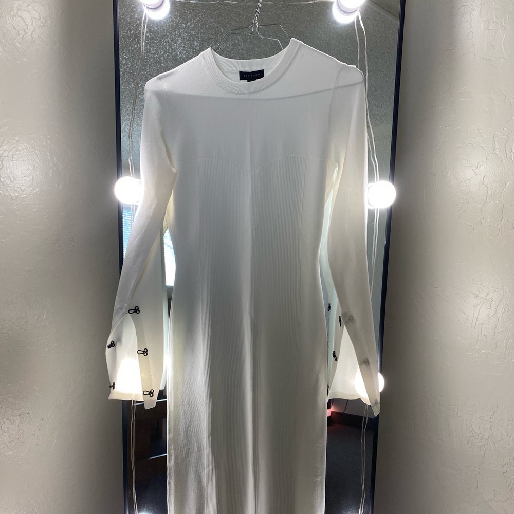 Topshop midi dress
